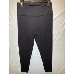 Felina Legging Black Pull On Women's Active Yoga Bottoms Large